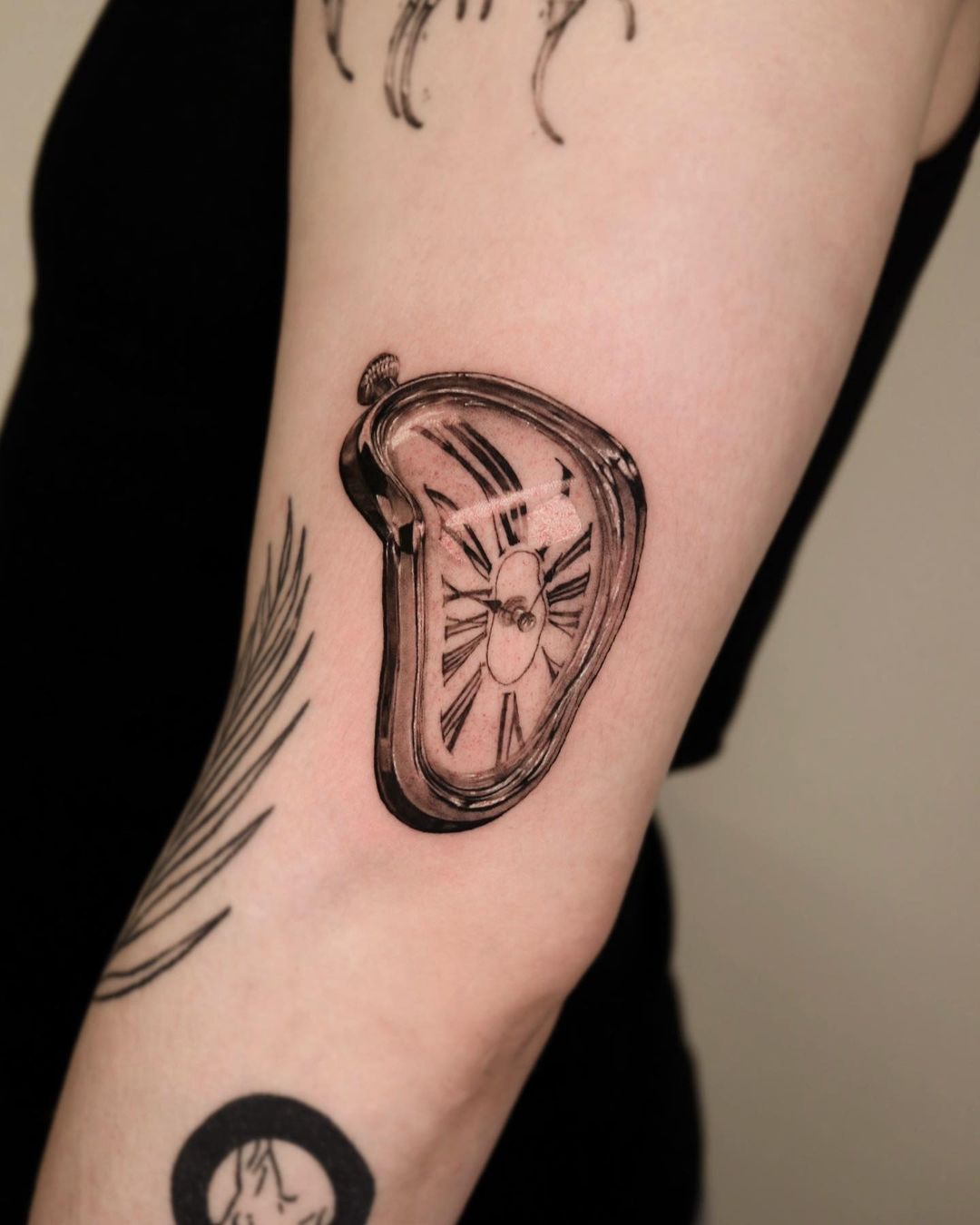 amazing clock ideas by moco tattoo