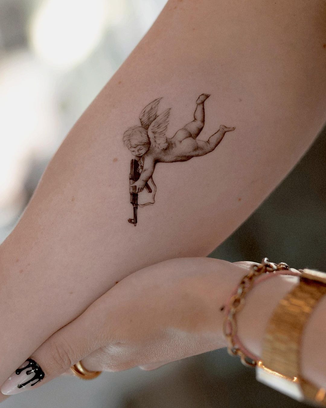 angel tattoos by eternitytattooberlin