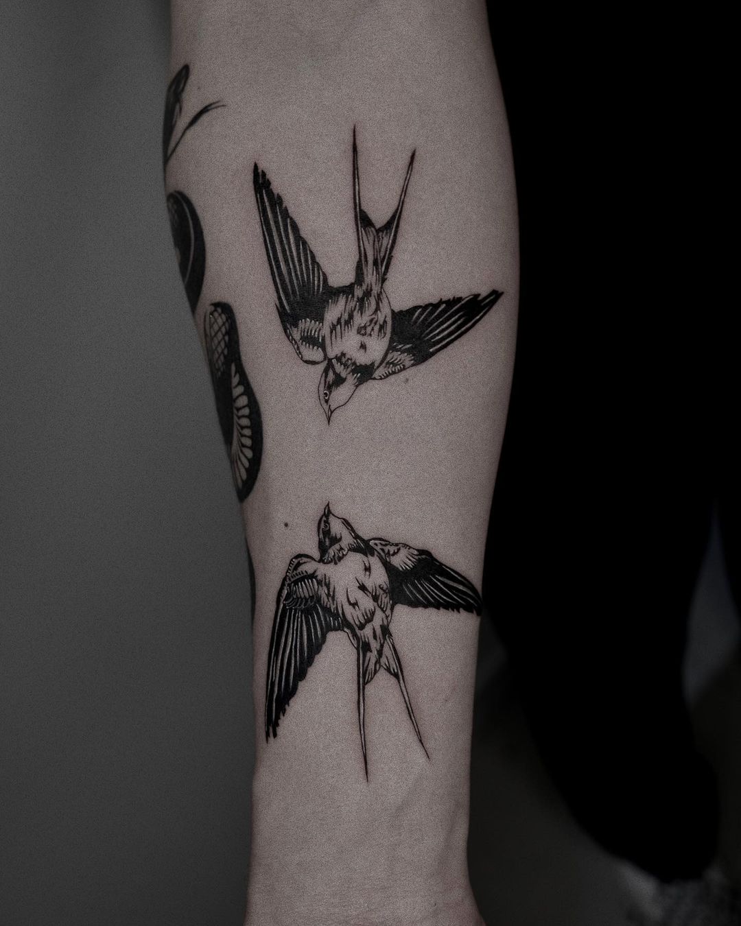 bird tattoo design by 967tattoo