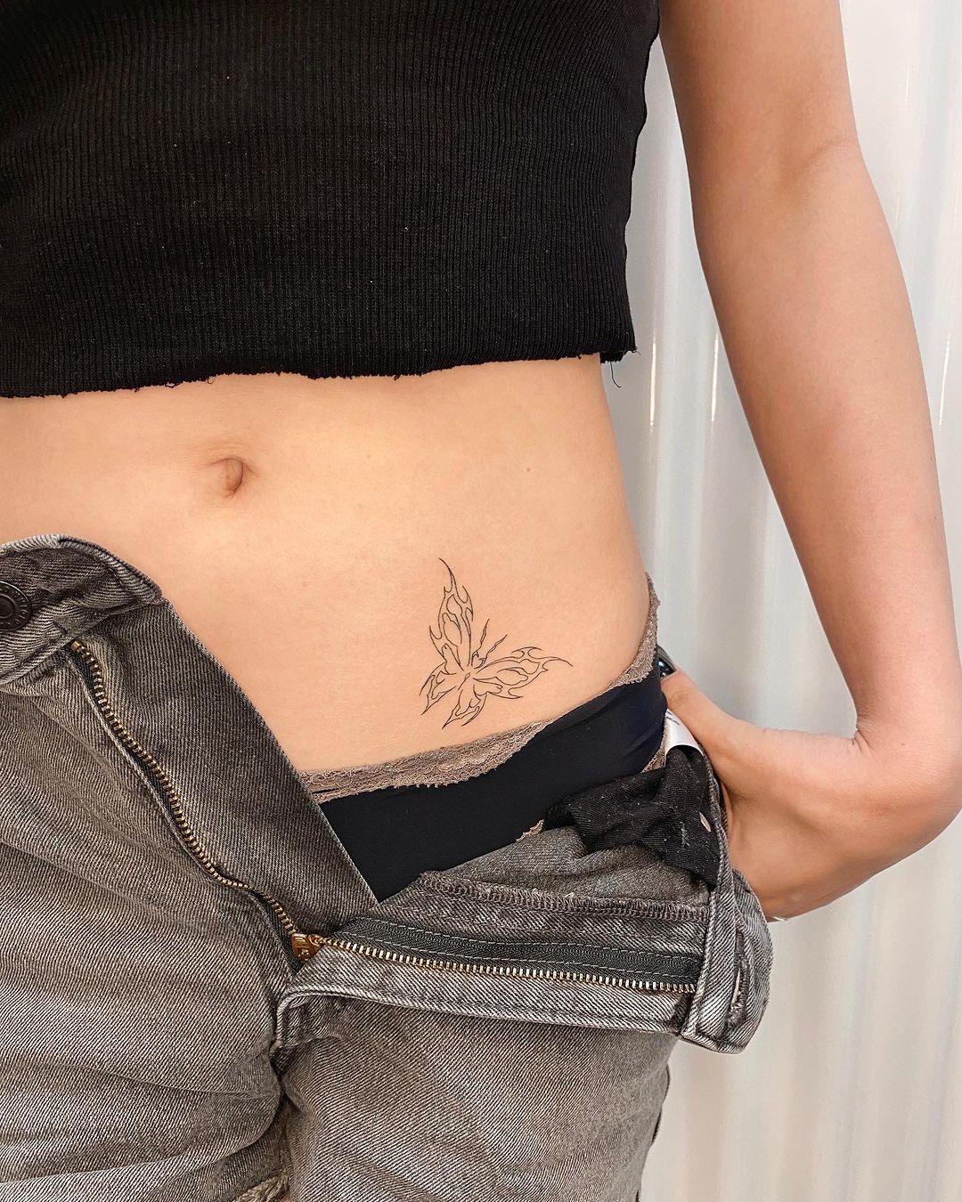 butterfly tattoo by ephemeraltattoo