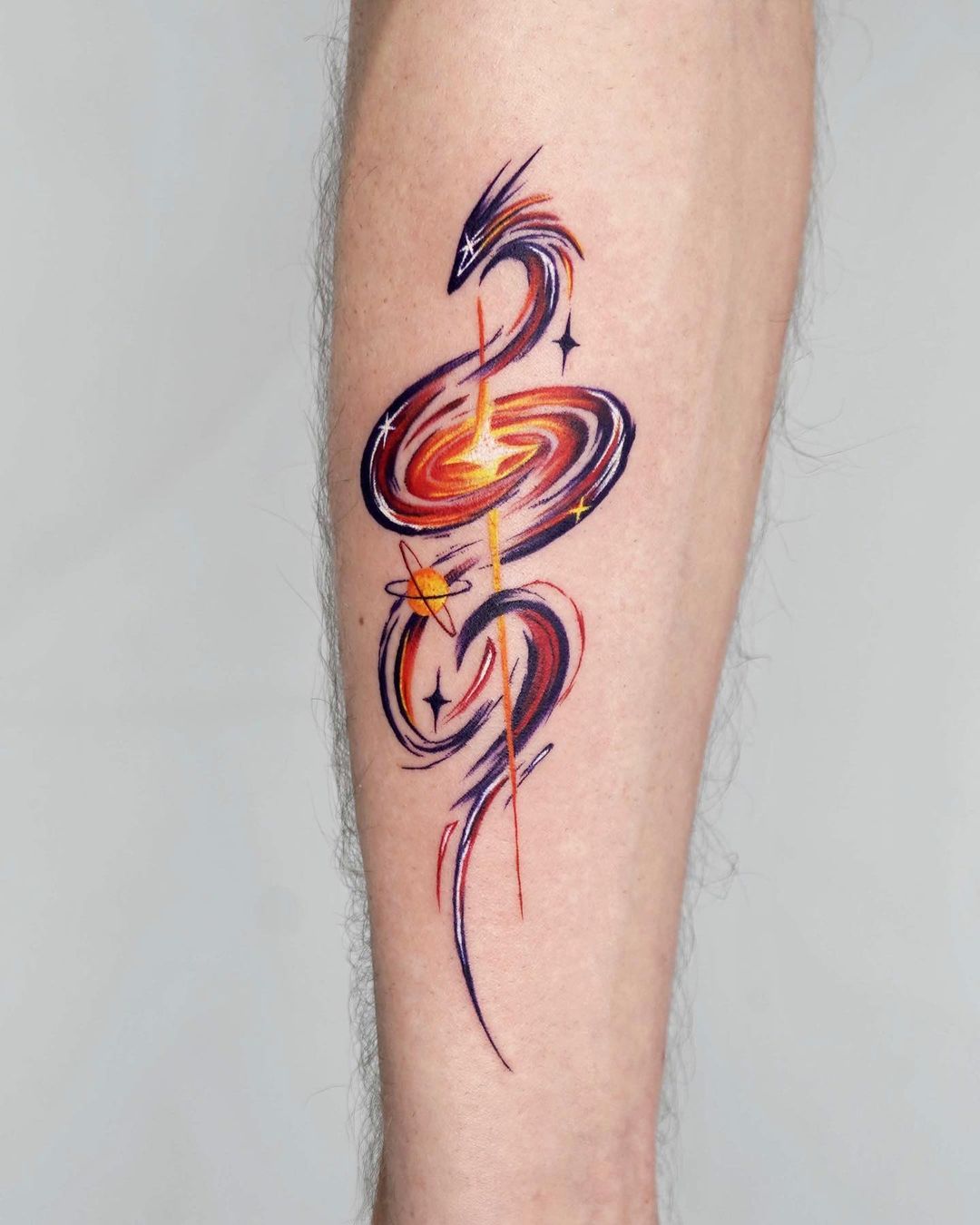 colorful tattoo ideas by tattooist zela