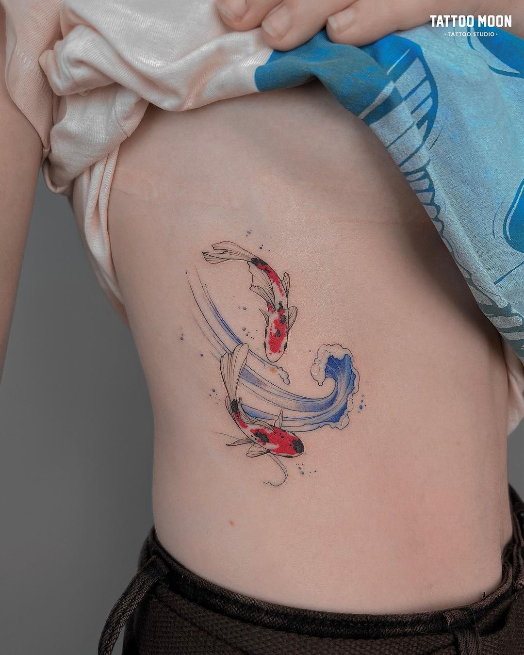 elegant fish by tattoomoon vl