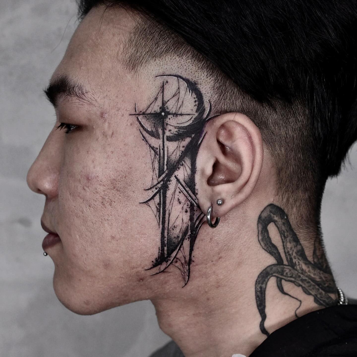 face tattoos for men by