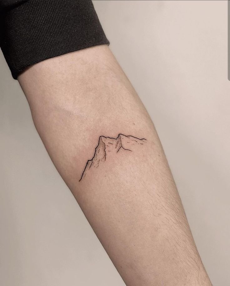 fineline mountain tattoos