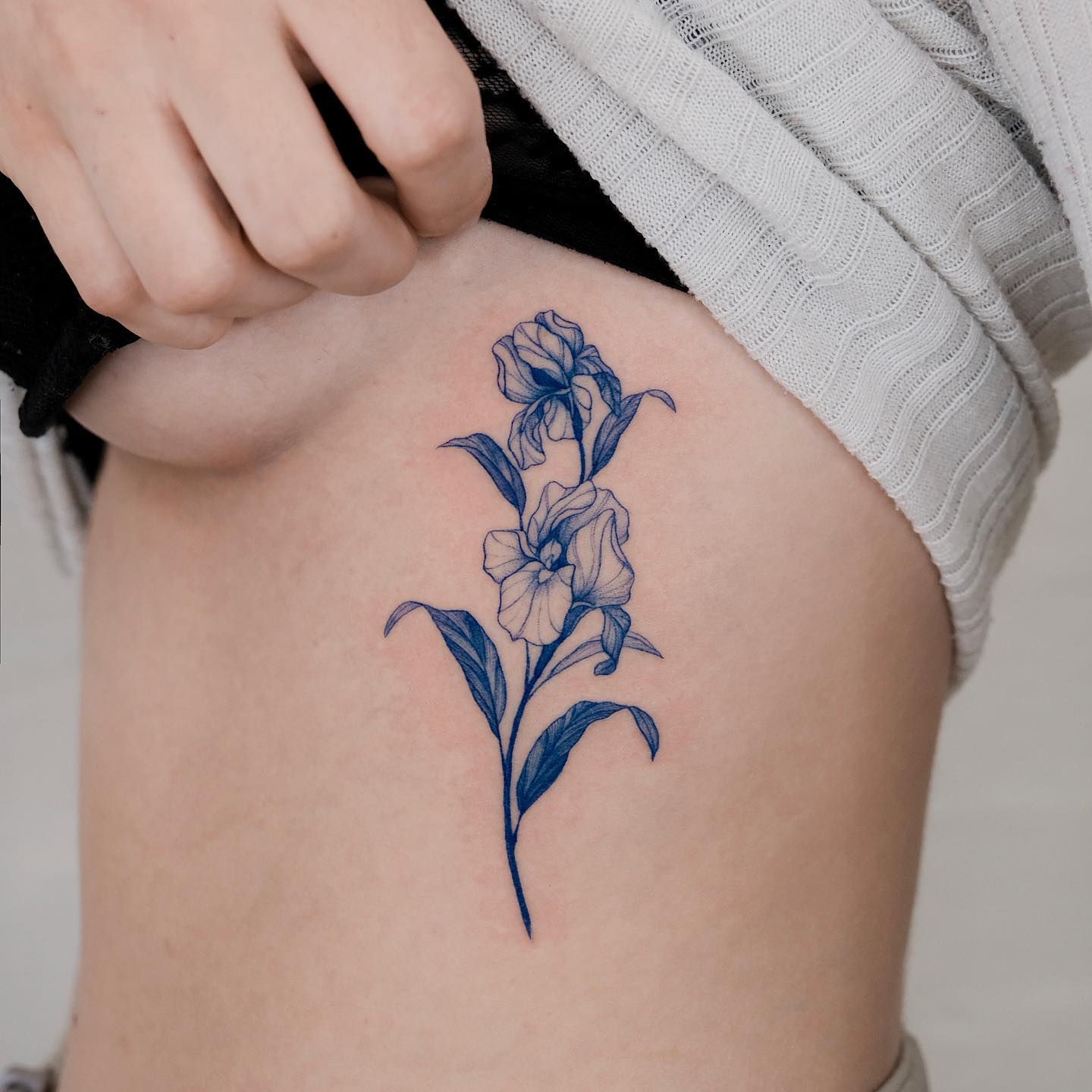 flower tattoo design by yojogrim