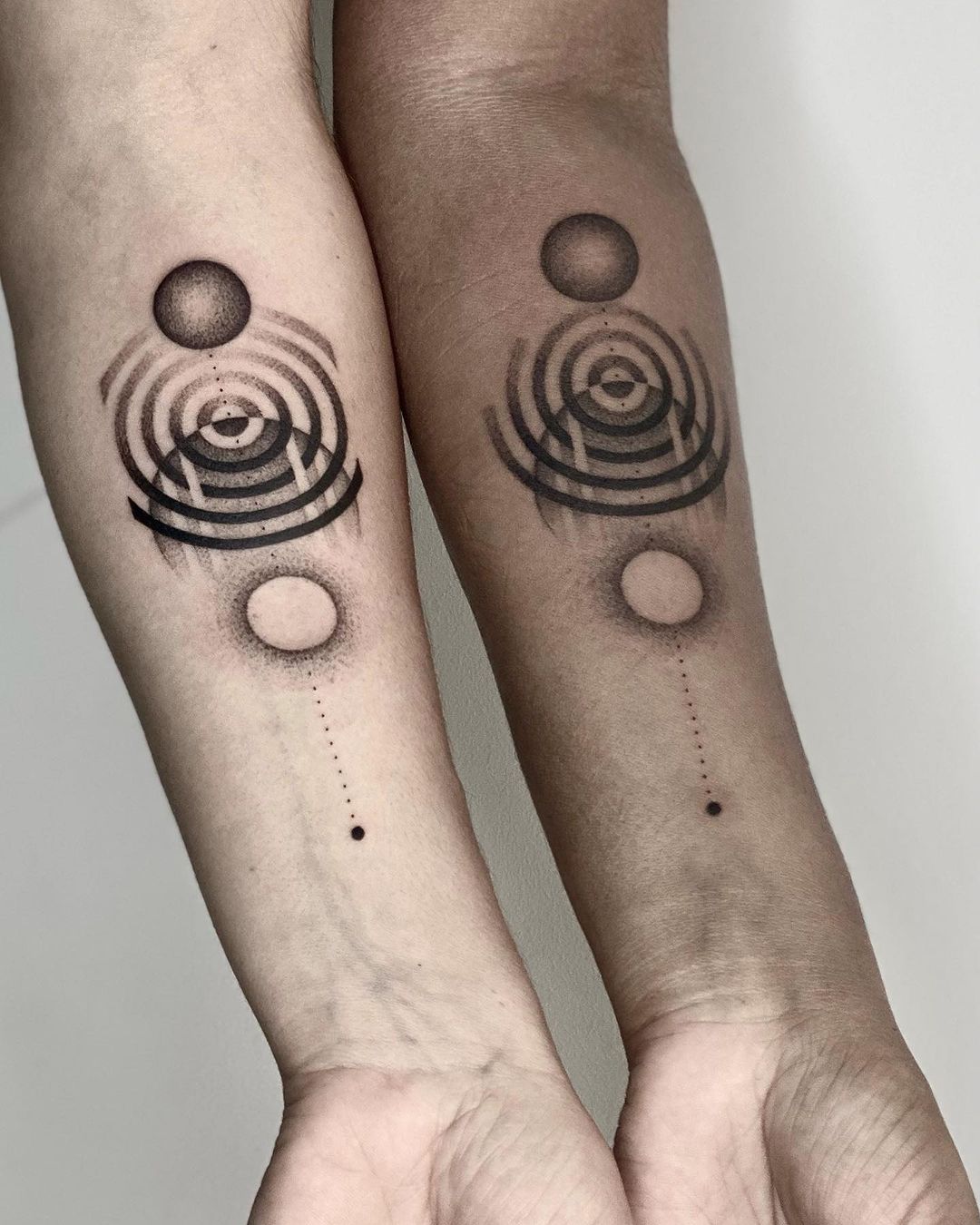 geometric tattoos by eleonora.cercato