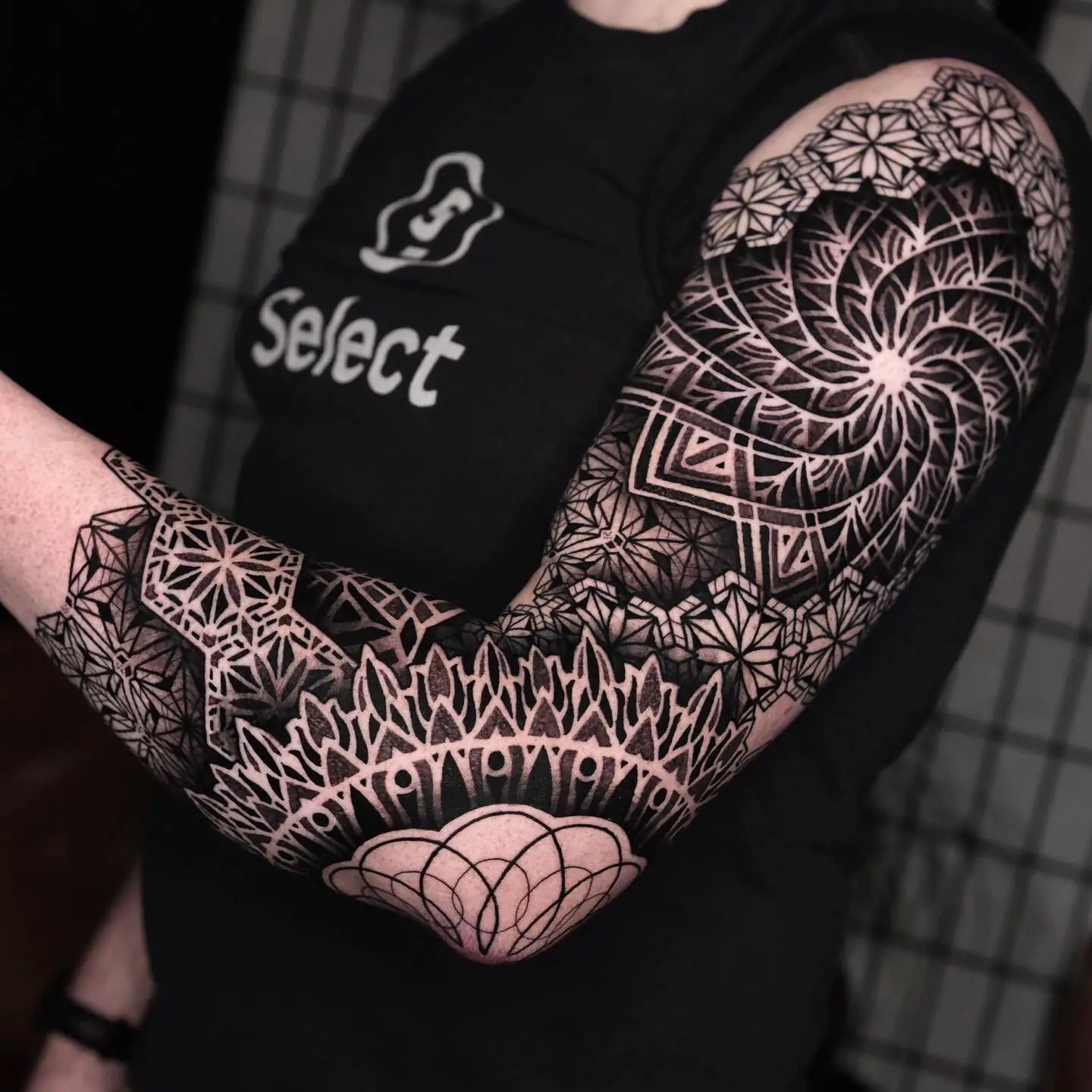 mandala tattoos by weschetattoo