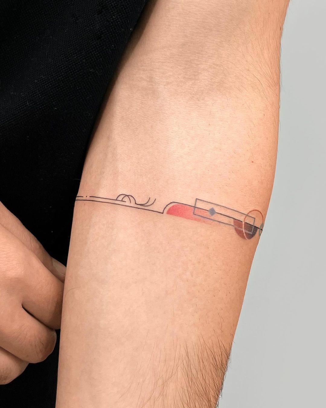 simple tattoos by tattooist basil