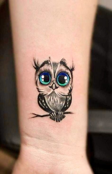 small owl tattoos