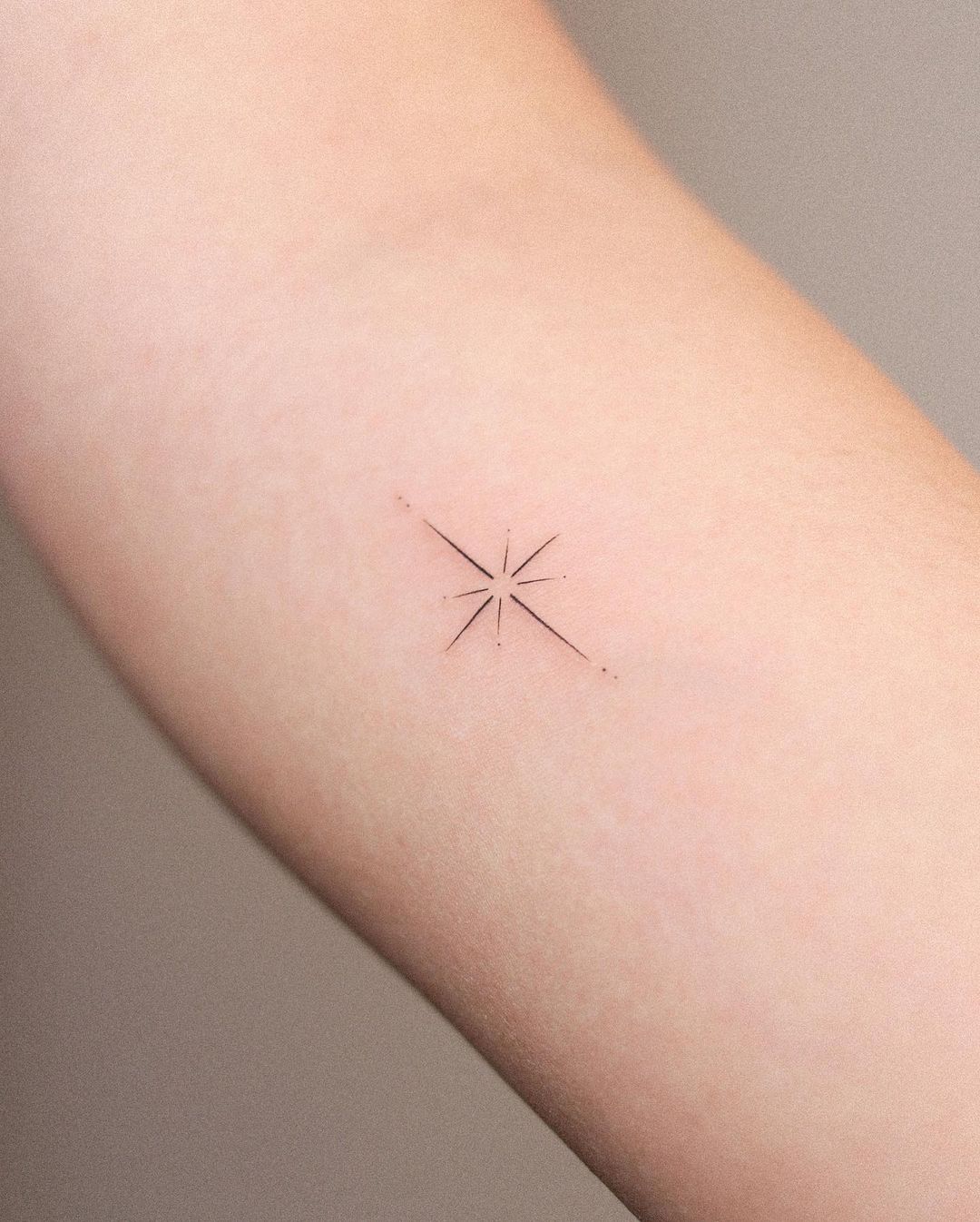 small star by orma tattoo