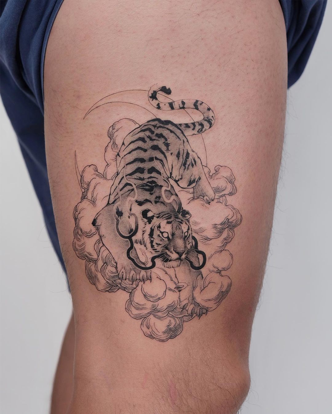 tiger design by wilwang tatt