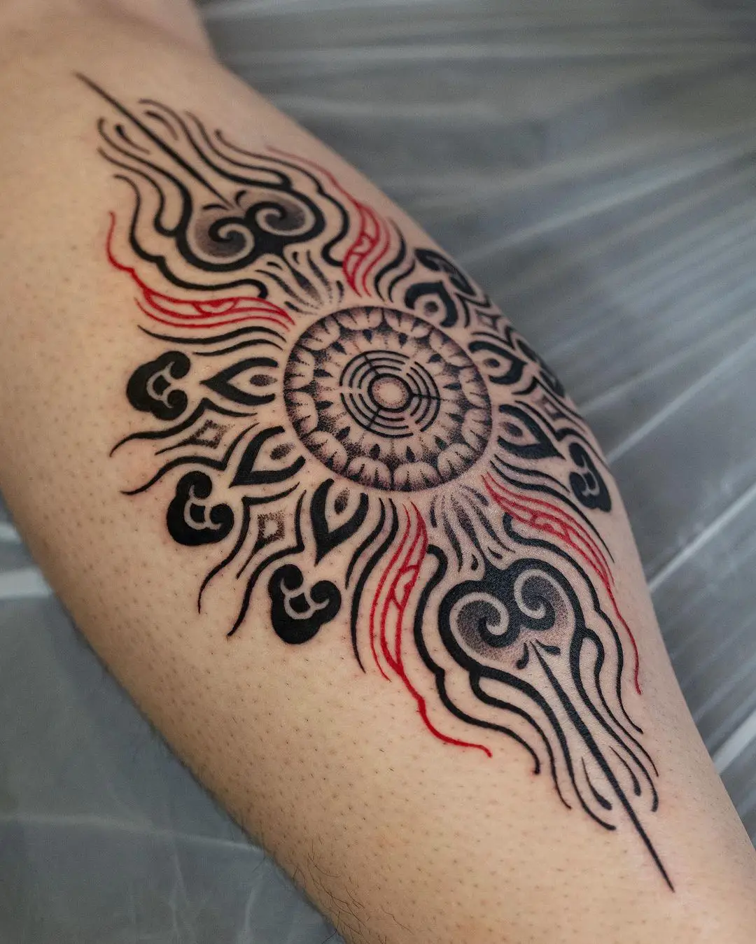 unique mandala tattoo by kiwa jip