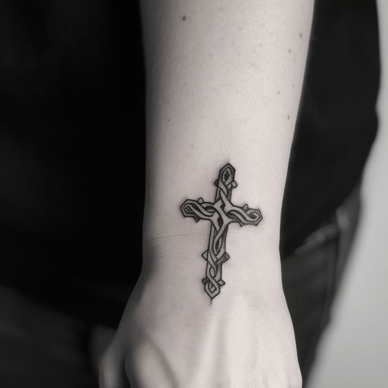 Celtic cross tattoos
