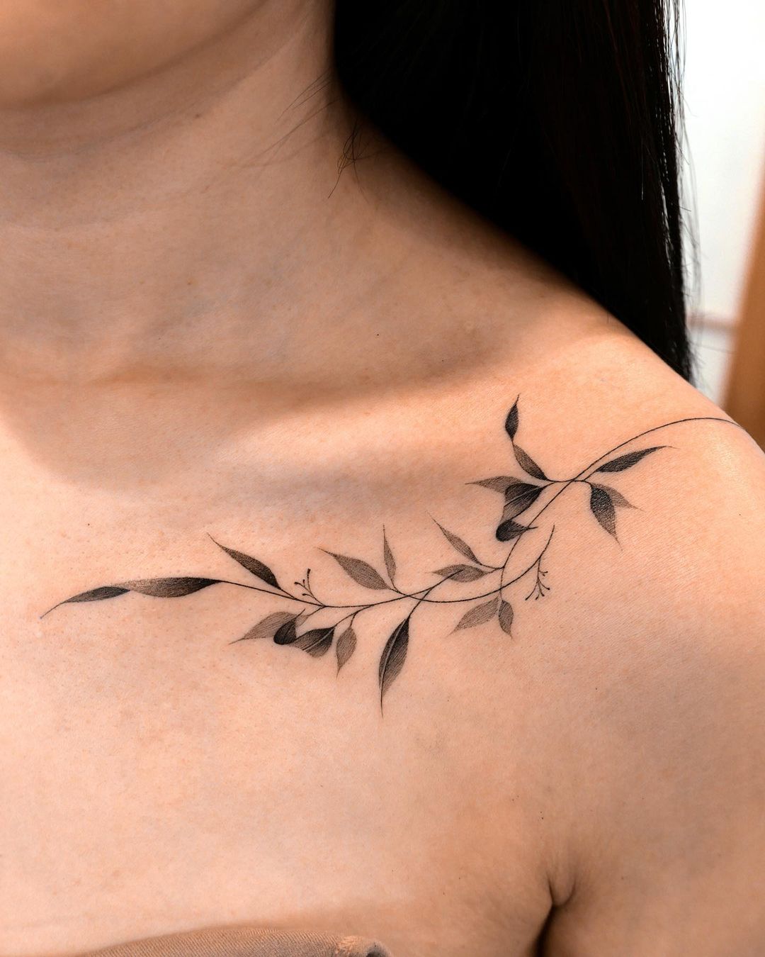 Leaf tattoo ideas by tattooist kam4