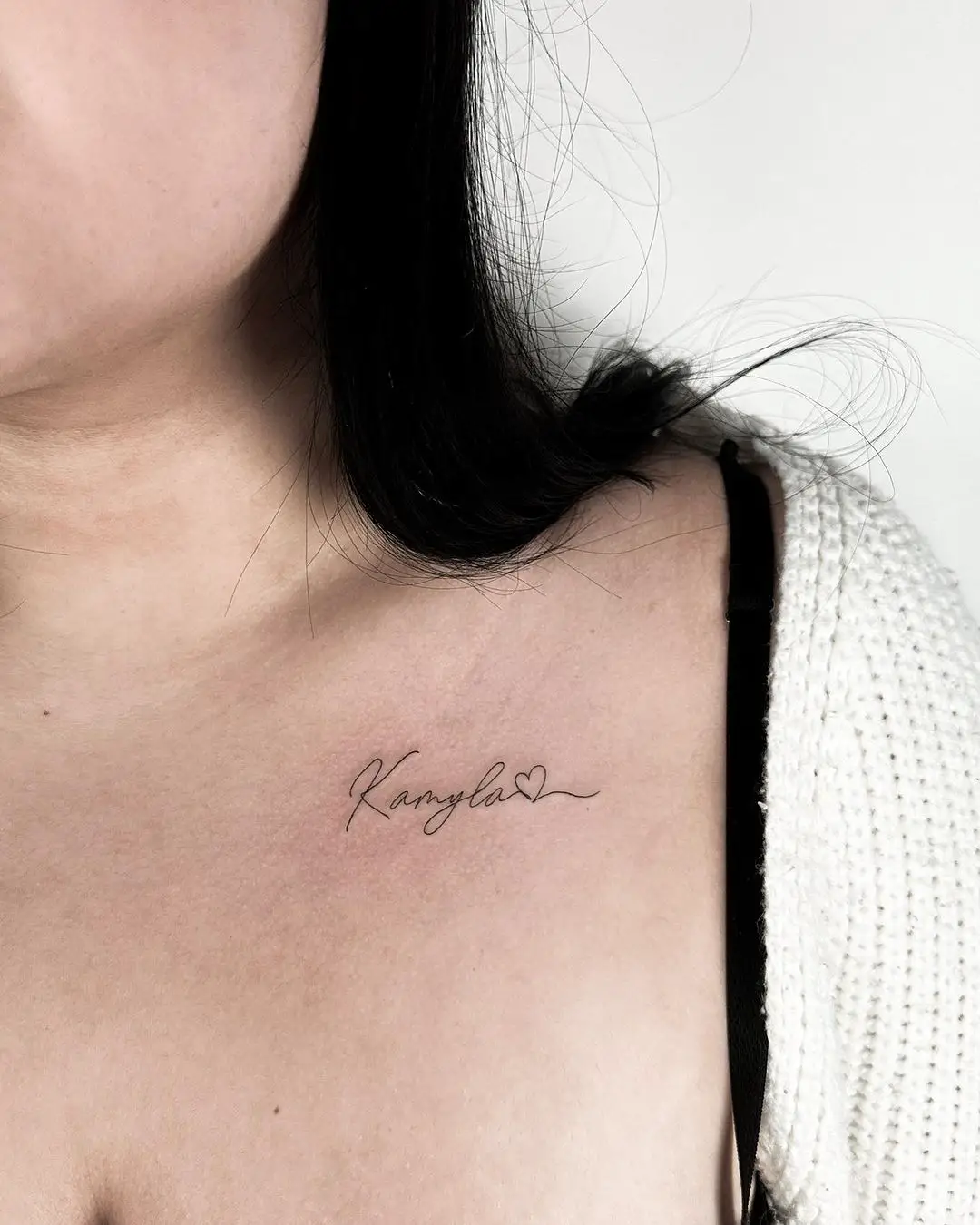 Name tattoo for women by orlandokingstattoo