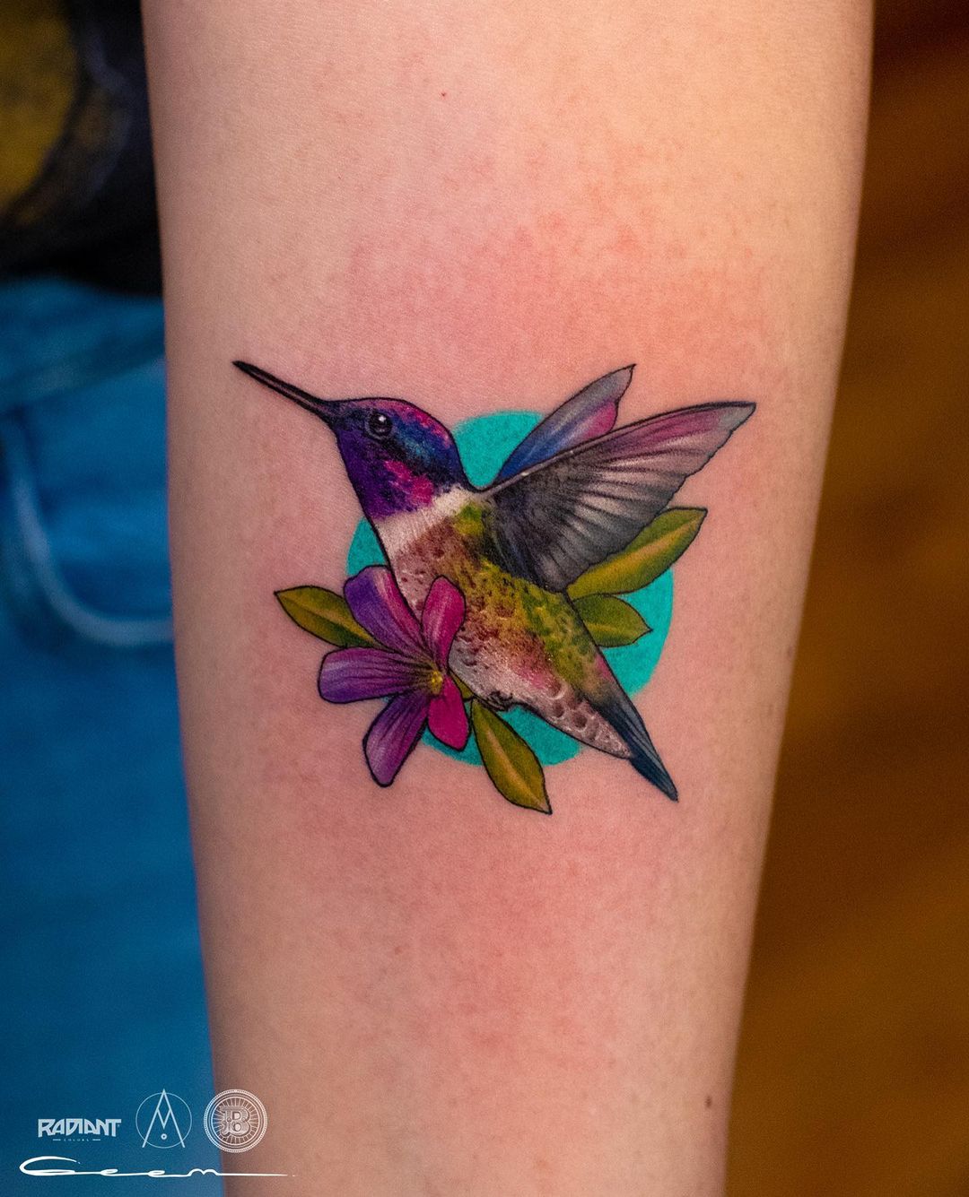 beautiful bird design by geem tattoo