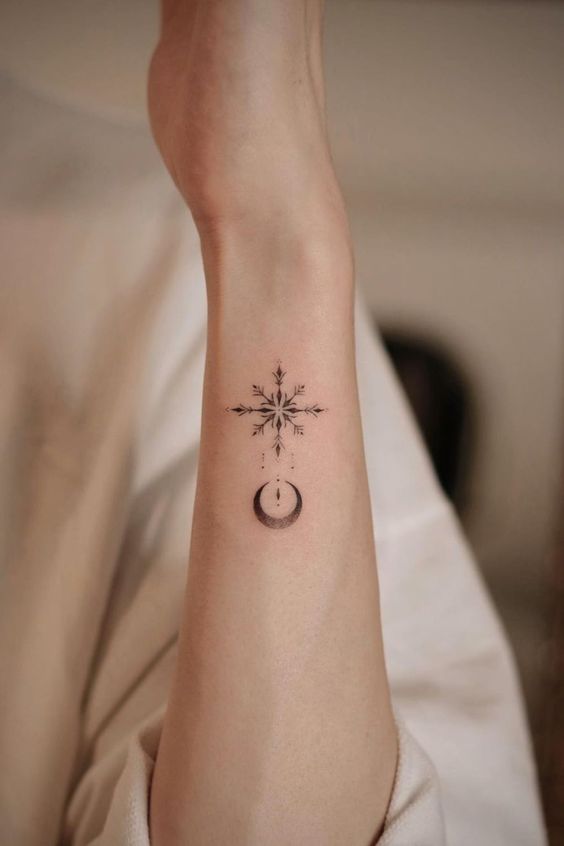 beautiful snowflake tattoos