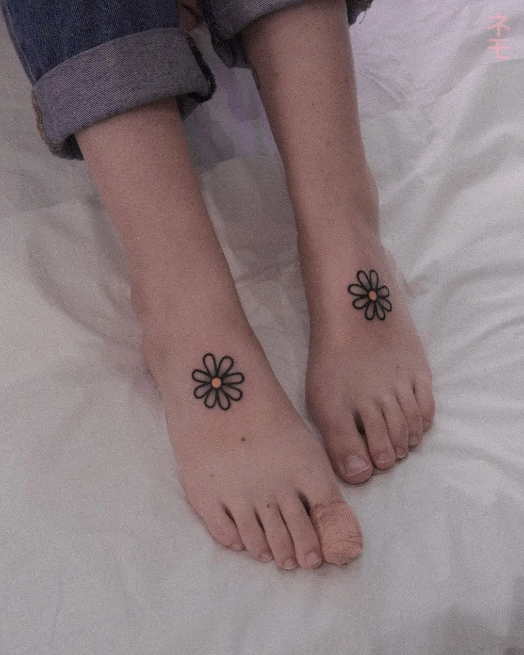 cute feet tattoo for women by anotheryearofdisaster