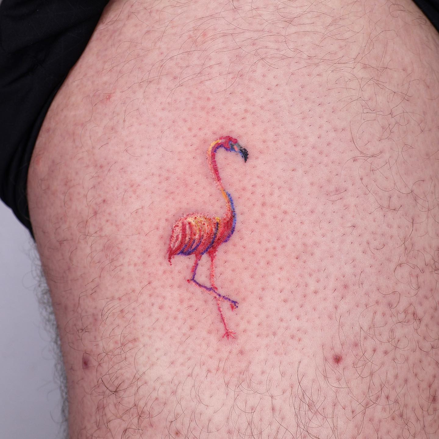cute flamingo tattoo ideas by tattoo.by .dara