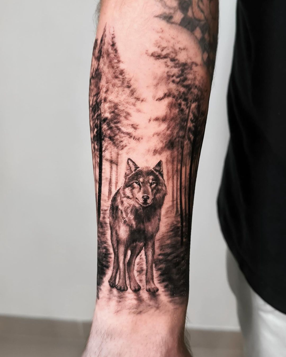 forest tattoos by nickevlano