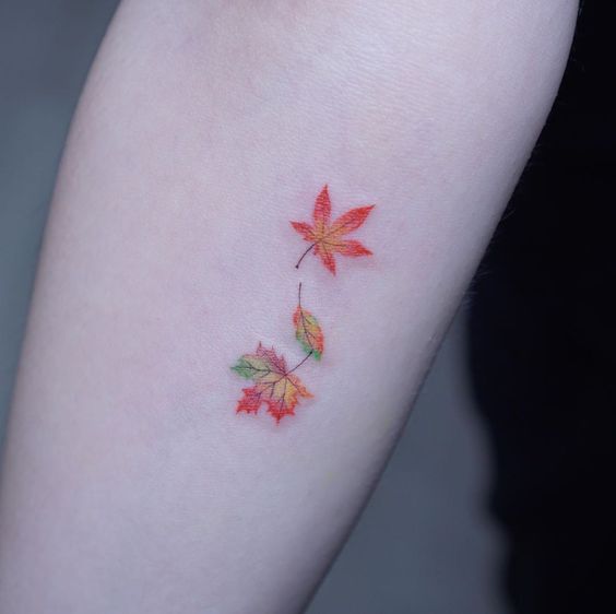 moqua leaf tattoos