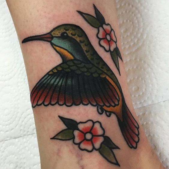traditional hummingbird design