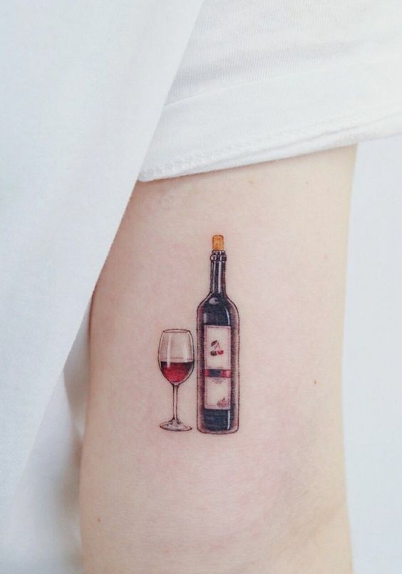 watercolor wine design