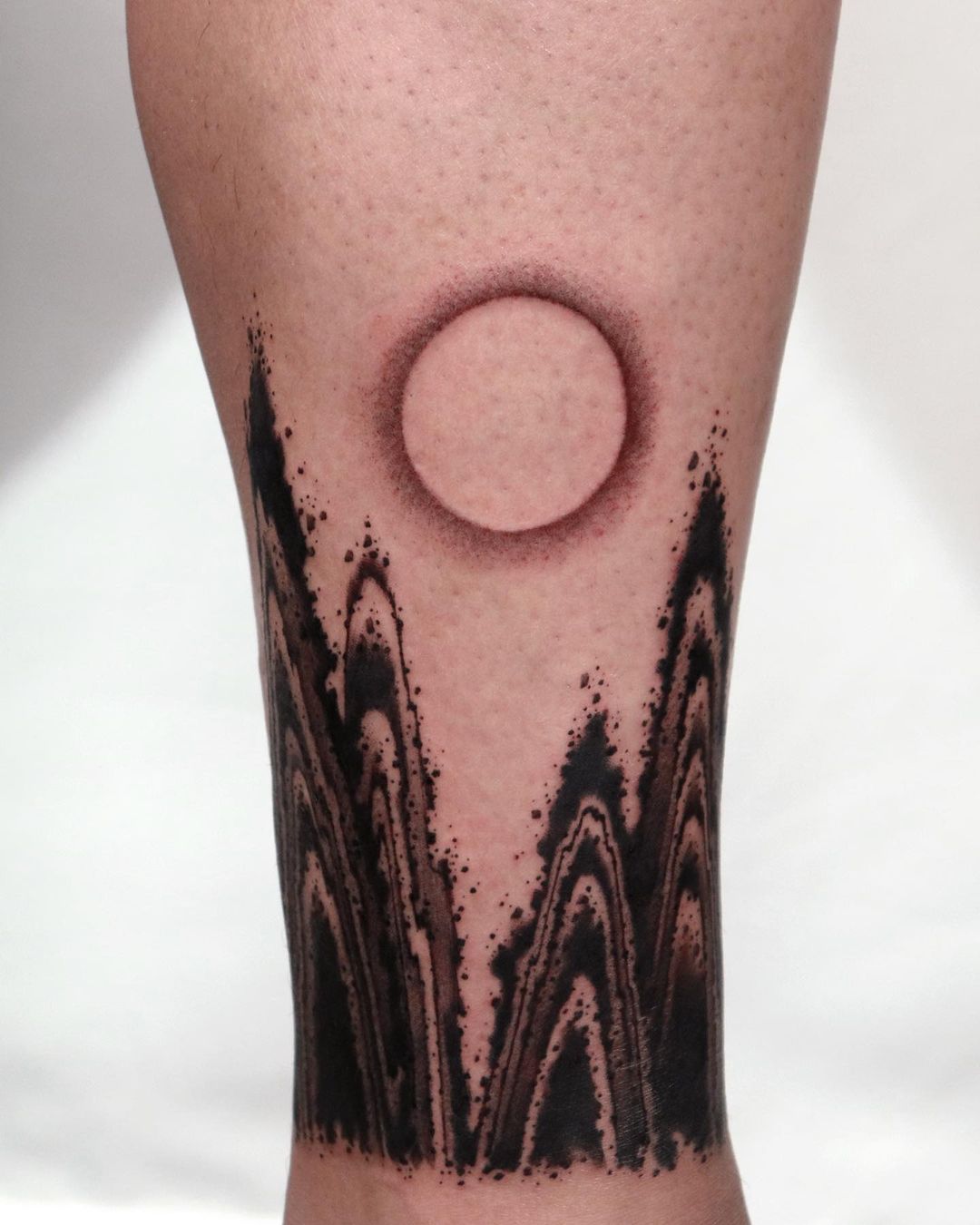 Amazing Mountain tattoo by wekid impastotattoo