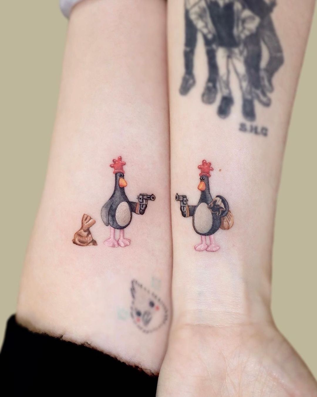 Game tattoos for women by comicsandgamestattoos