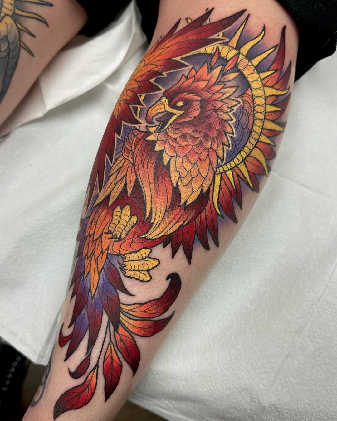 Phoenix tattoo by thundabeast
