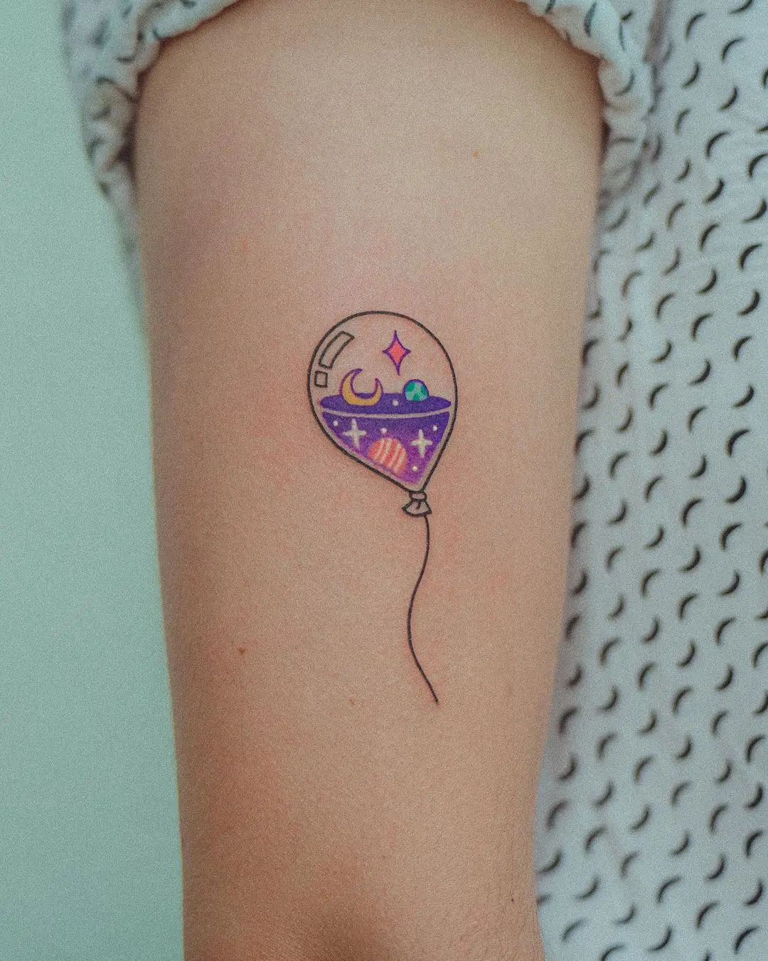 balloon tattoo for men by bongkee