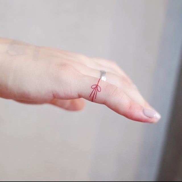 cute ring deisgn by wittybutton tattoo