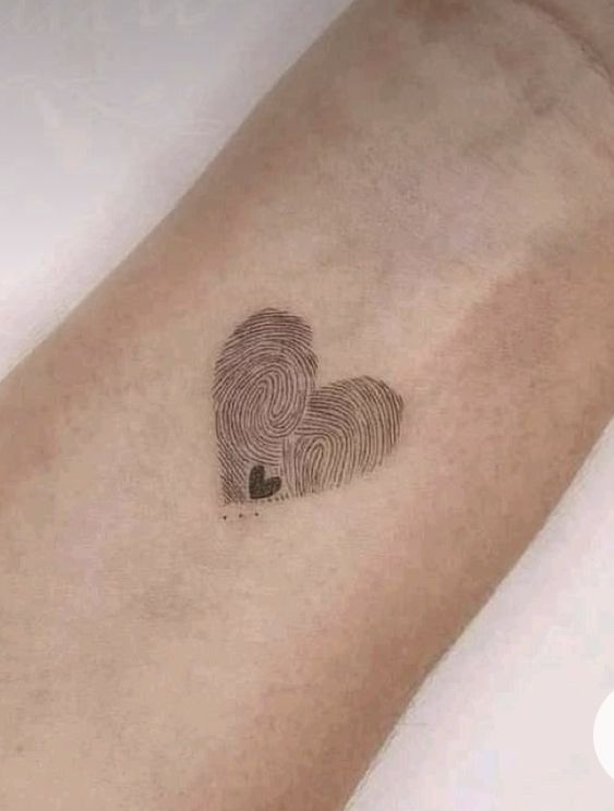 family fingerprint tattoo