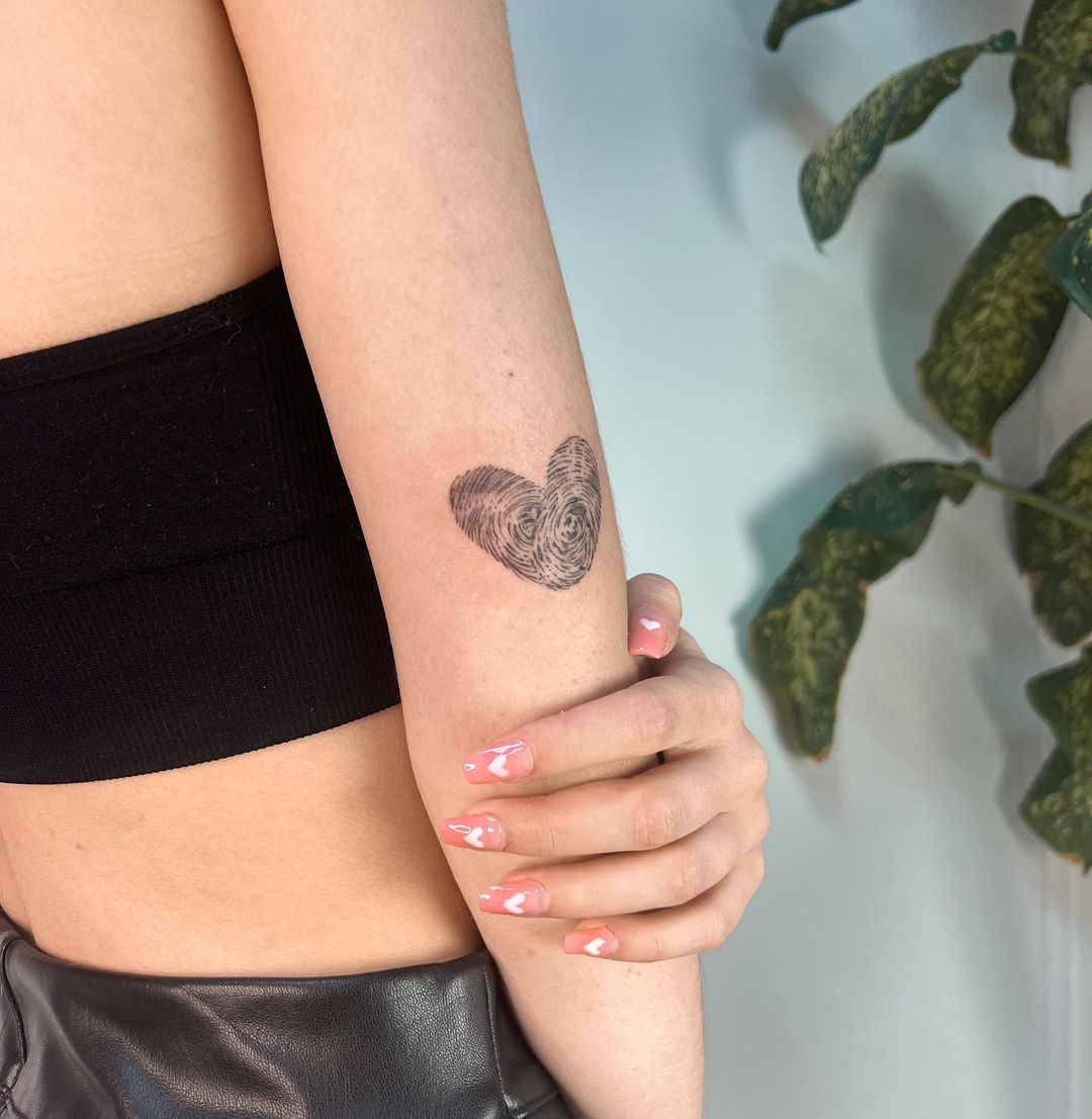 fingerprint tattoo for women by leonova.ttt
