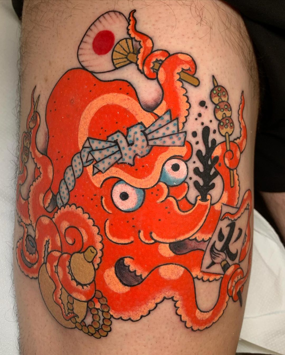 japanese octopus tattoos by nutztattoos