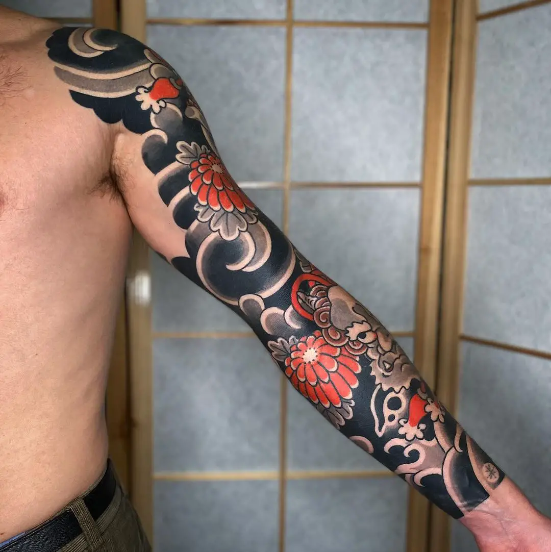 japanese tattoos by jensschnettler