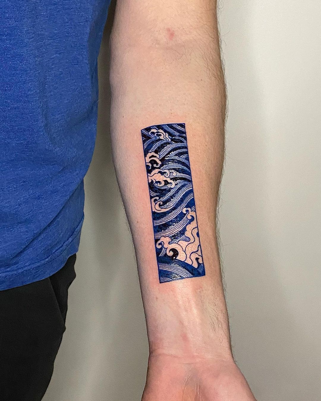 japanese wave tattoo ideas by erith art
