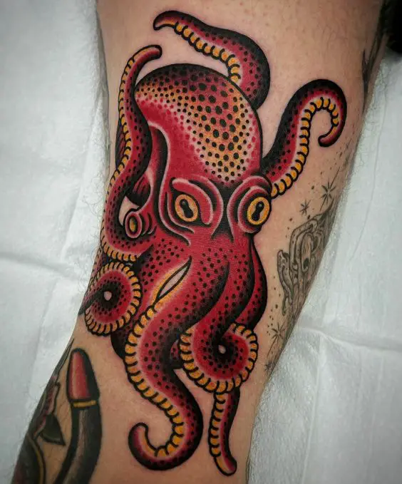 octopus tattoo for women