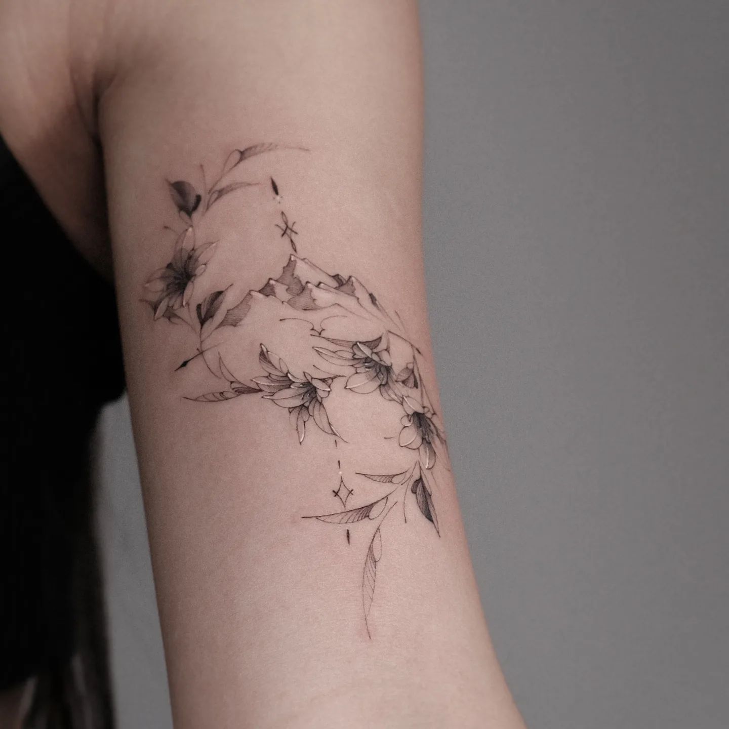 realistic lili tattoos by saku.tatt