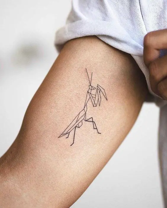 small grasshopper tattoo ideas