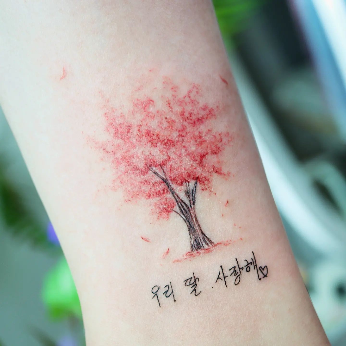 tree tattoo for women by tattooist namoo
