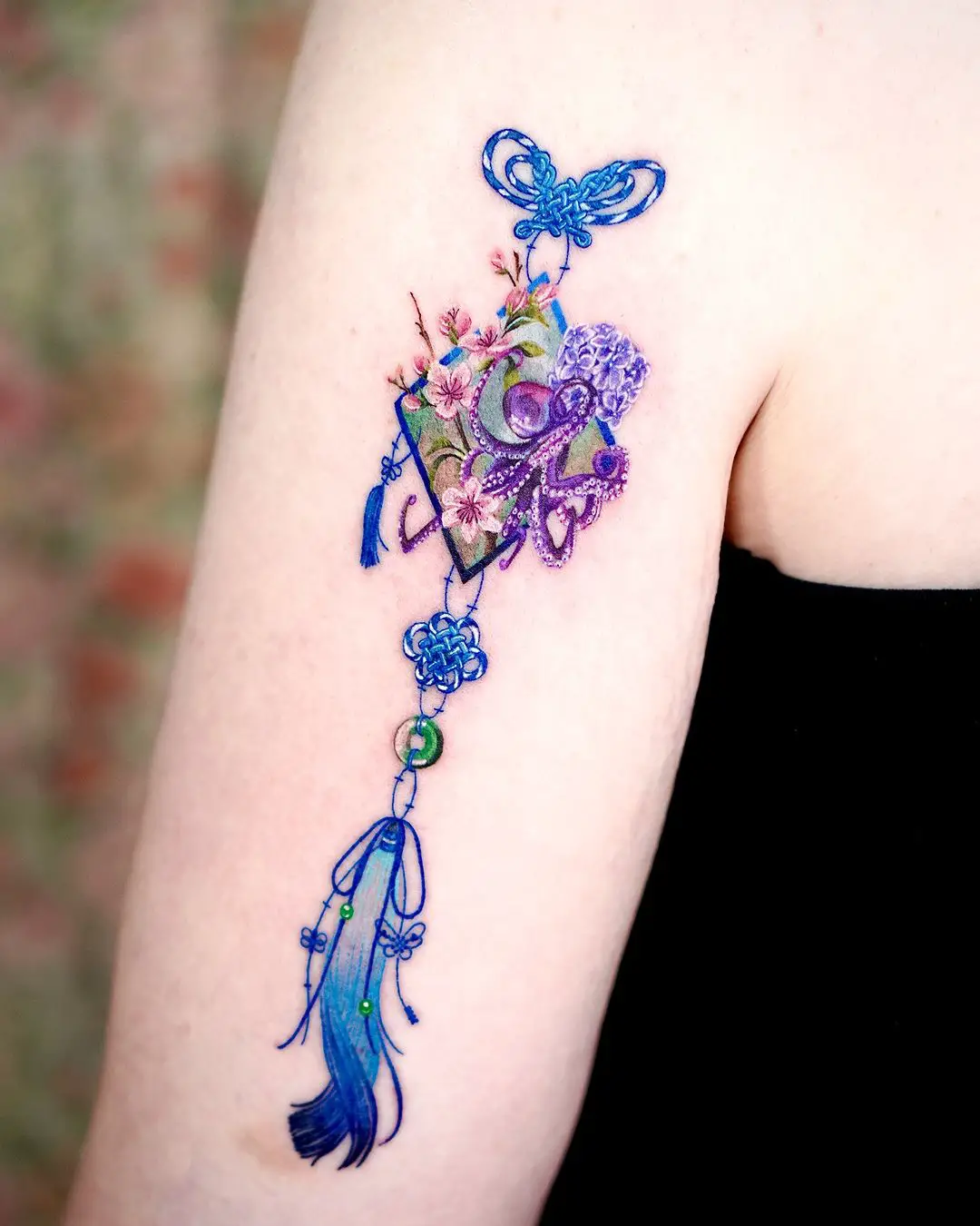 watercolor octopus tattoo by daldam