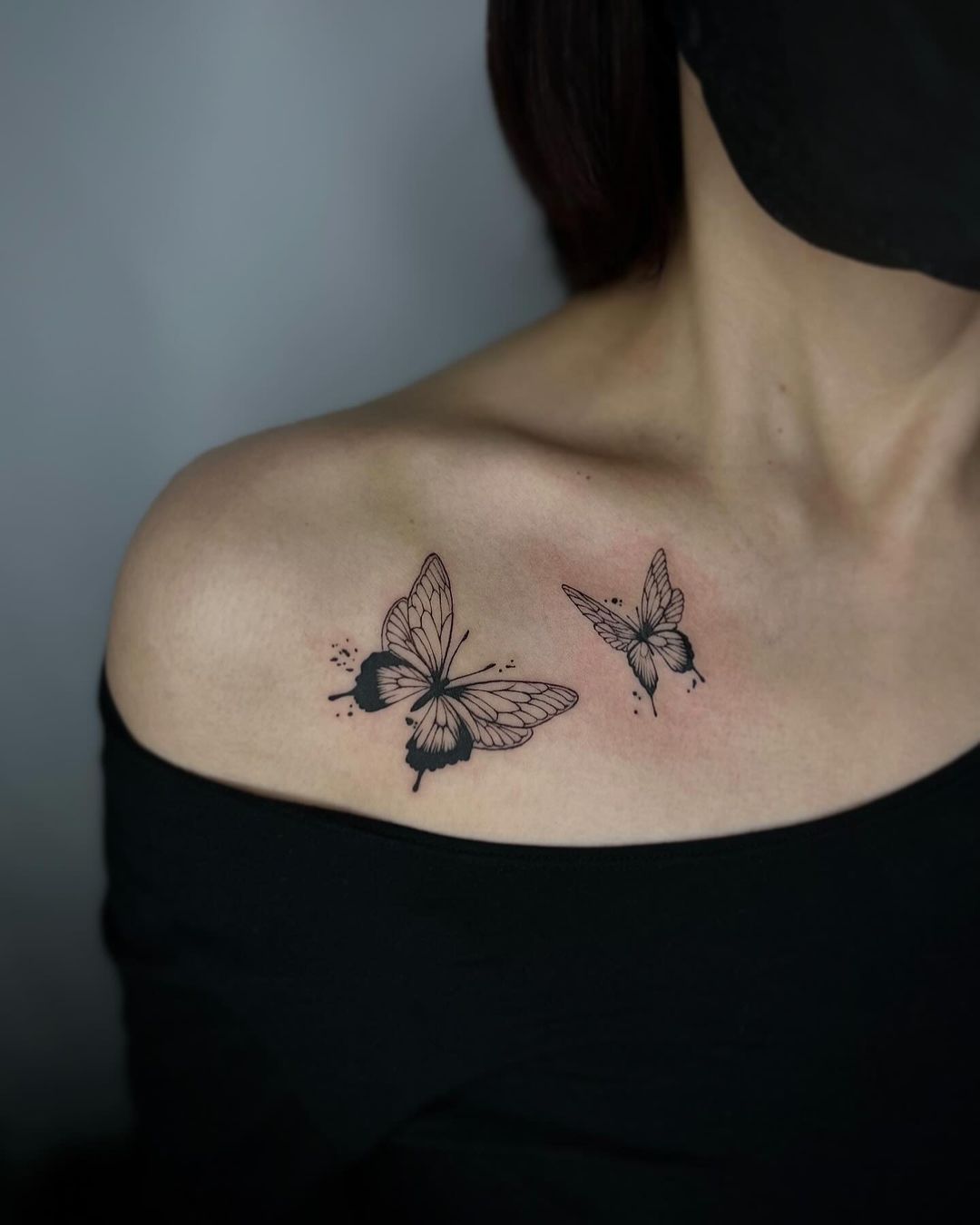 Butterfly tattoo ideas by cyma tattooer