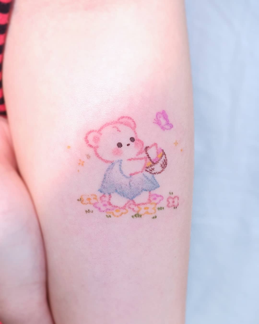 cute spring tattoos by haenal tattoo