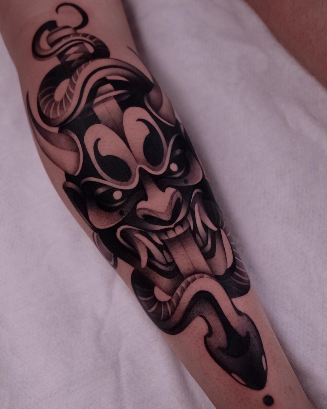 detailed snake tattoos by nrrote