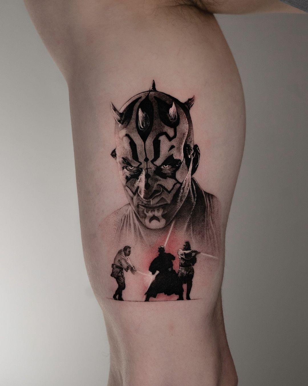 realistic portrait tattoo by jankyjake tattoos