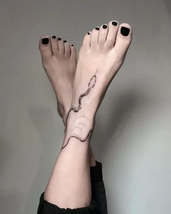 snake tattoo for women