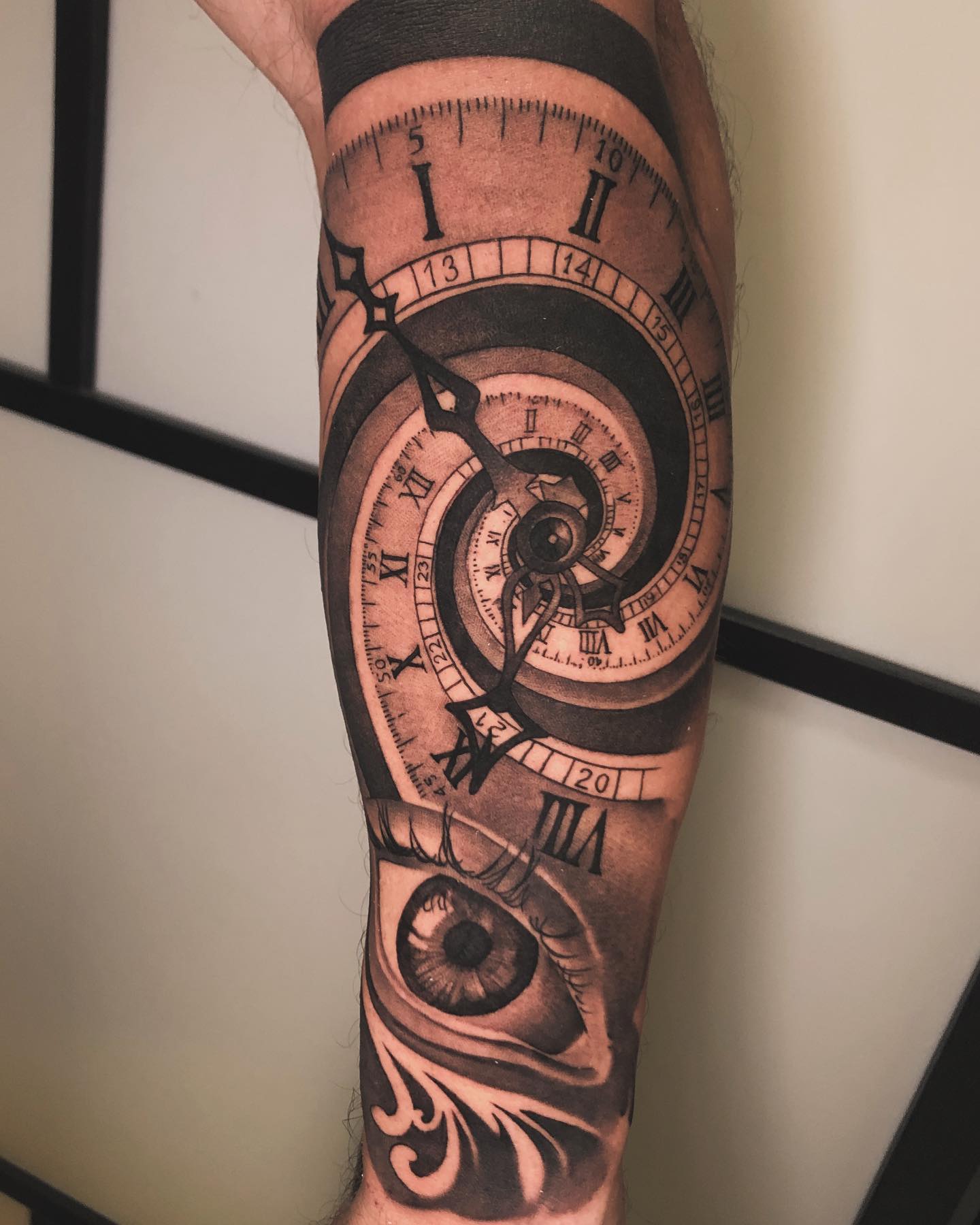 Clock tattoos by bulletbg