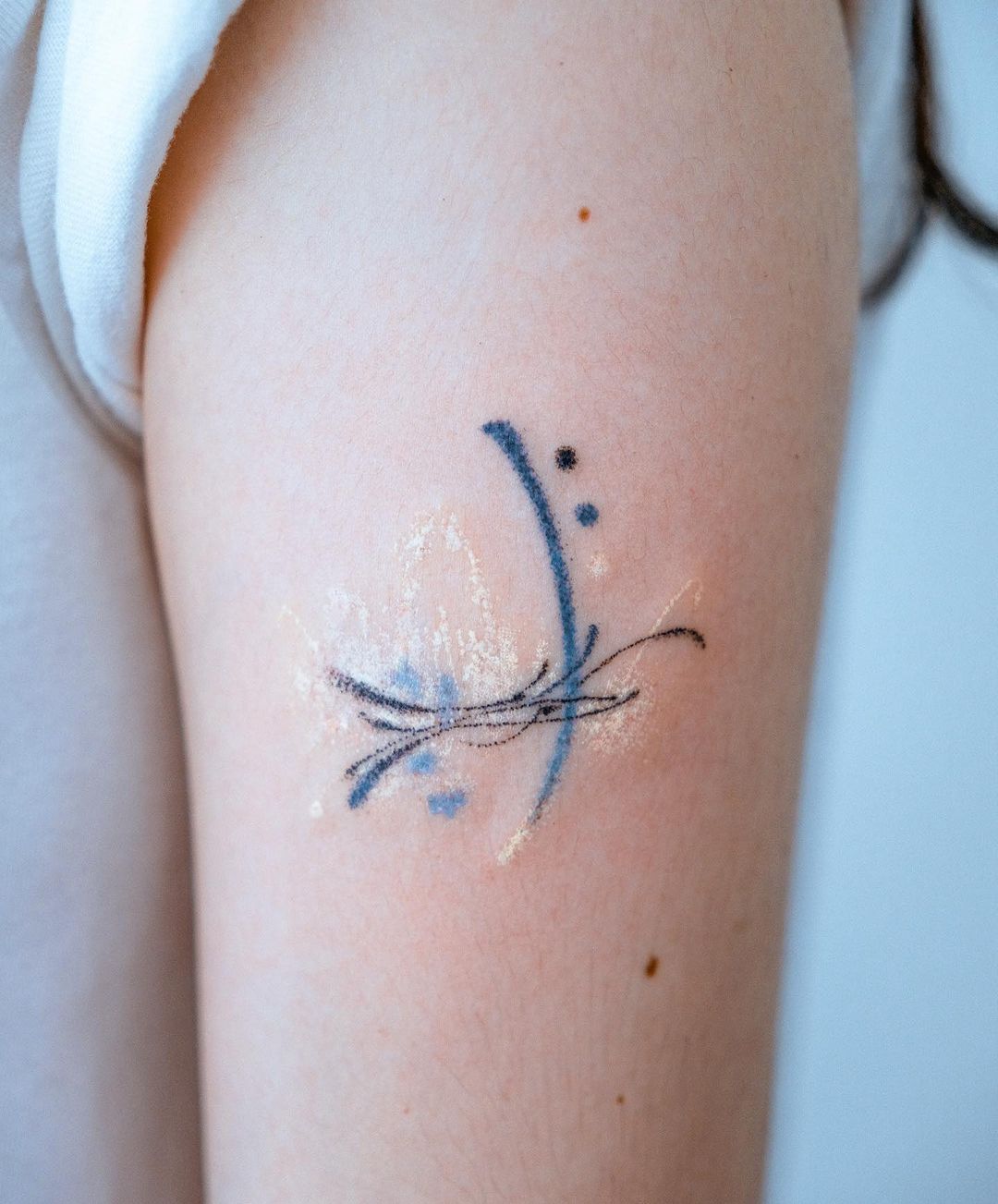 Cute abstract tattoo by sinewpart tt