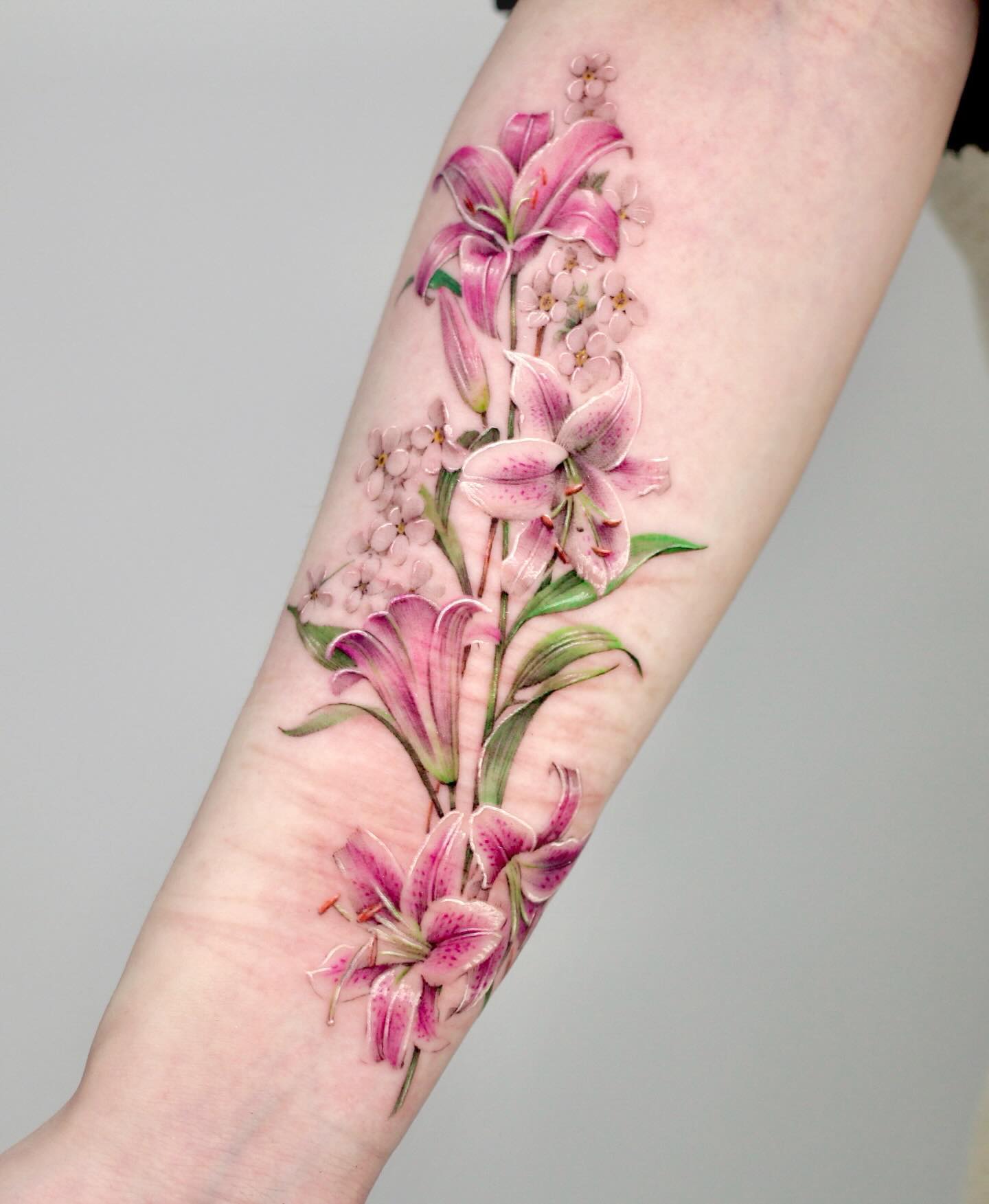 Flower design ideas by tattoo nyang